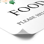 桃フローラ食品ベビーシャワー ポスター (角)