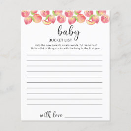 桃ベビーバケットリスト