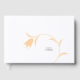 桃モダンチューリ結婚ップ ゲストブック