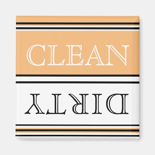 桃モダン食洗機汚れクリーン磁石 マグネット (正面)