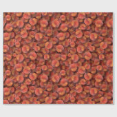 桃ラッピング紙 ラッピングペーパー (フラット)