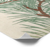 桃代ヶ佐鶴の上坂雪花（1909年） ポスター (角)