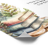 桃佐バーストーリーブックベビーシャワー ポスター (角)