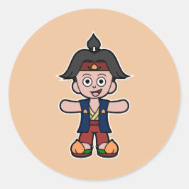 桃太郎ヒーロー ラウンドシール