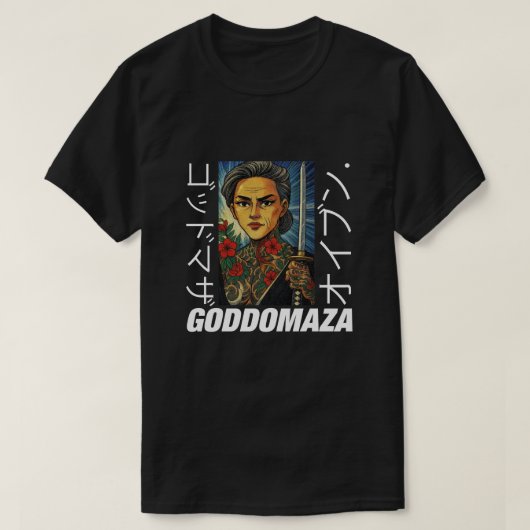 桃子頭色薬座TATS黒人男子TEE Tシャツ (デザイン正面)