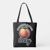 桃尻 キック！ 本気の尻を今日キック！ モチベーション爆上げ トートバッグ (裏面)