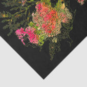 桃抽象芸術バラフローラデクページ 薄葉紙 (詳細)