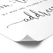 桃救済お母さん封筒忙しに住所 ポスター (角)