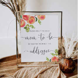 桃救済お母さん封筒忙しに住所 ポスター