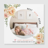 桃最高の花母の日の写真 (正面)