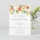 桃水色フローラ開場式 招待状 (スタンド正面)