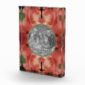 桃淡い色のグラジオラスの花を追加 フォトブロック (右)