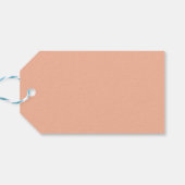 桃無地の色トロピカル ギフトタグ (裏面横)