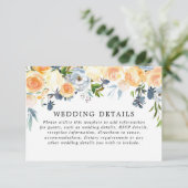 桃珊瑚青フローラ水結婚色詳細 エンクロージャーカード (スタンド正面)