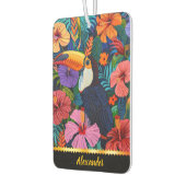 桃矢が花の間に隠れる カーエアーフレッシュナー (左)