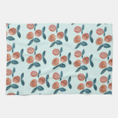 桃絵画の甘い桃 キッチンタオル (横)