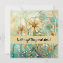 桃色とベージュの花柄抽象