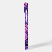 桃色と紫紫色の牡丹と紫陽花 Case-Mate iPhoneケース (裏面 / 左)