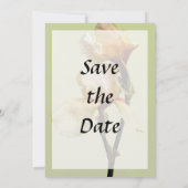 桃色のアイリスでSave the Date セーブザデート (裏面)