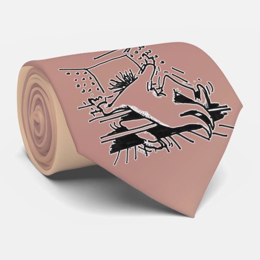 桃色のネクタイをちゃちゃちゃにしないで ネクタイ (ロール)