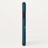 桃色のバラと孔雀 Case-Mate iPhoneケース (裏面/右)
