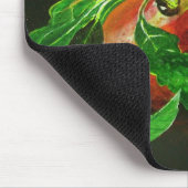 桃色のマウス マウスパッド (コーナー)