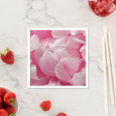 桃色のロマンスが露の花を咲かせる スタンダードカクテルナプキン (インサイチュ)