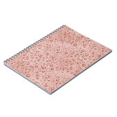 桃色の水滴 ノートブック (左側)