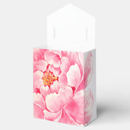 桃色の牡丹の花 フェイバーボックス