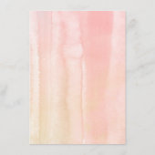 桃色の花結婚の情報 エンクロージャーカード (裏面)