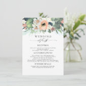 桃色の花結婚の情報 エンクロージャーカード (スタンド正面)