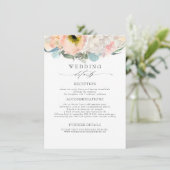 桃色の花結婚の情報 エンクロージャーカード (スタンド正面)