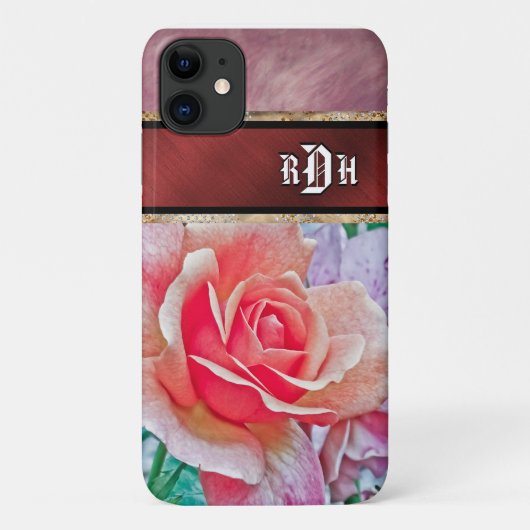 桃色の花 Case-Mate iPhoneケース (裏面)