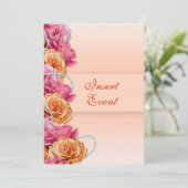 桃色フローラの国パーティー 招待状 (スタンド正面)