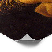 桃色リボンのモナリザ ポスター (角)