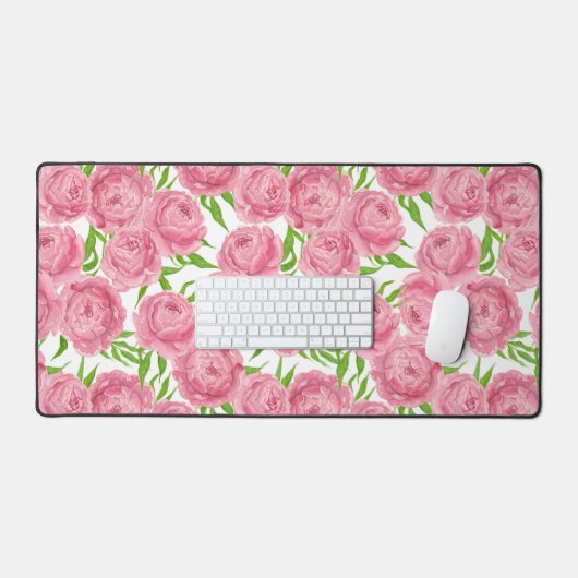 桃色 デスクマット (キーボード&マウス)