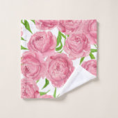 桃色 バスタオルセット (ウォッシュタオル)