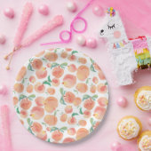 桃色 ペーパープレート (パーティー)