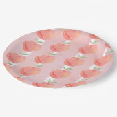 桃色 ペーパープレート (アングル)