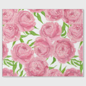 桃色 ラッピングペーパー (フラット)