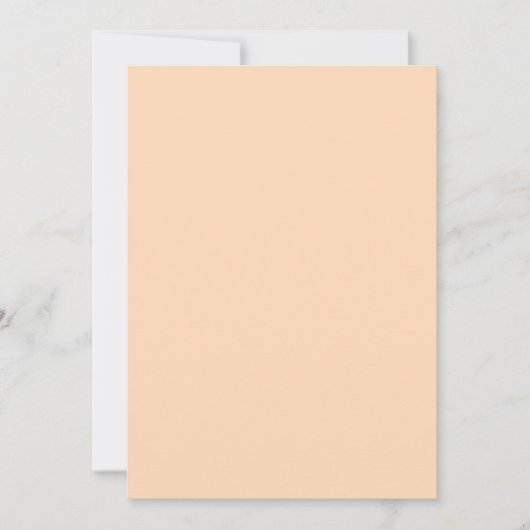 桃色 招待状 (正面)