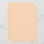 桃色 招待状 (正面/裏面)