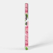 桃色 SAMSUNG GALAXYケース (右側面)