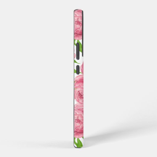 桃色 SAMSUNG GALAXYケース (右側面)