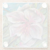 桃花 ガラスコースター (裏面)