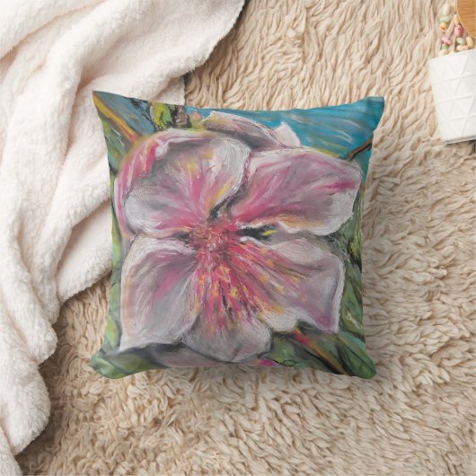 桃花 クッション (ブランケット)