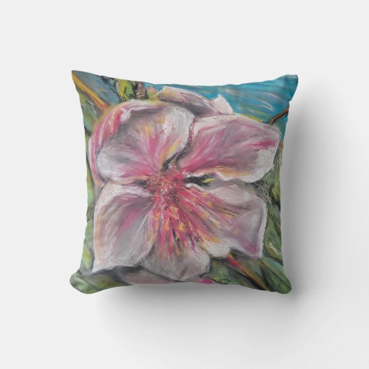 桃花 クッション (正面)