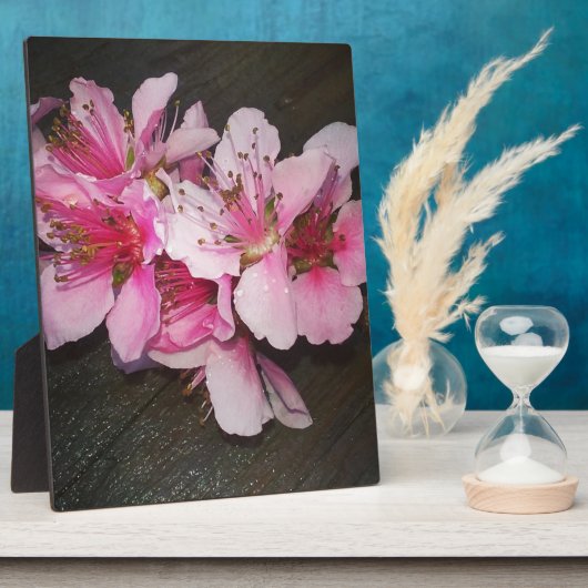 桃花 フォトプラーク (側面)