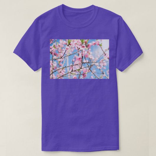 桃花 Tシャツ (デザイン正面)