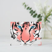 桃虎葉書 ポストカード (スタンド正面)